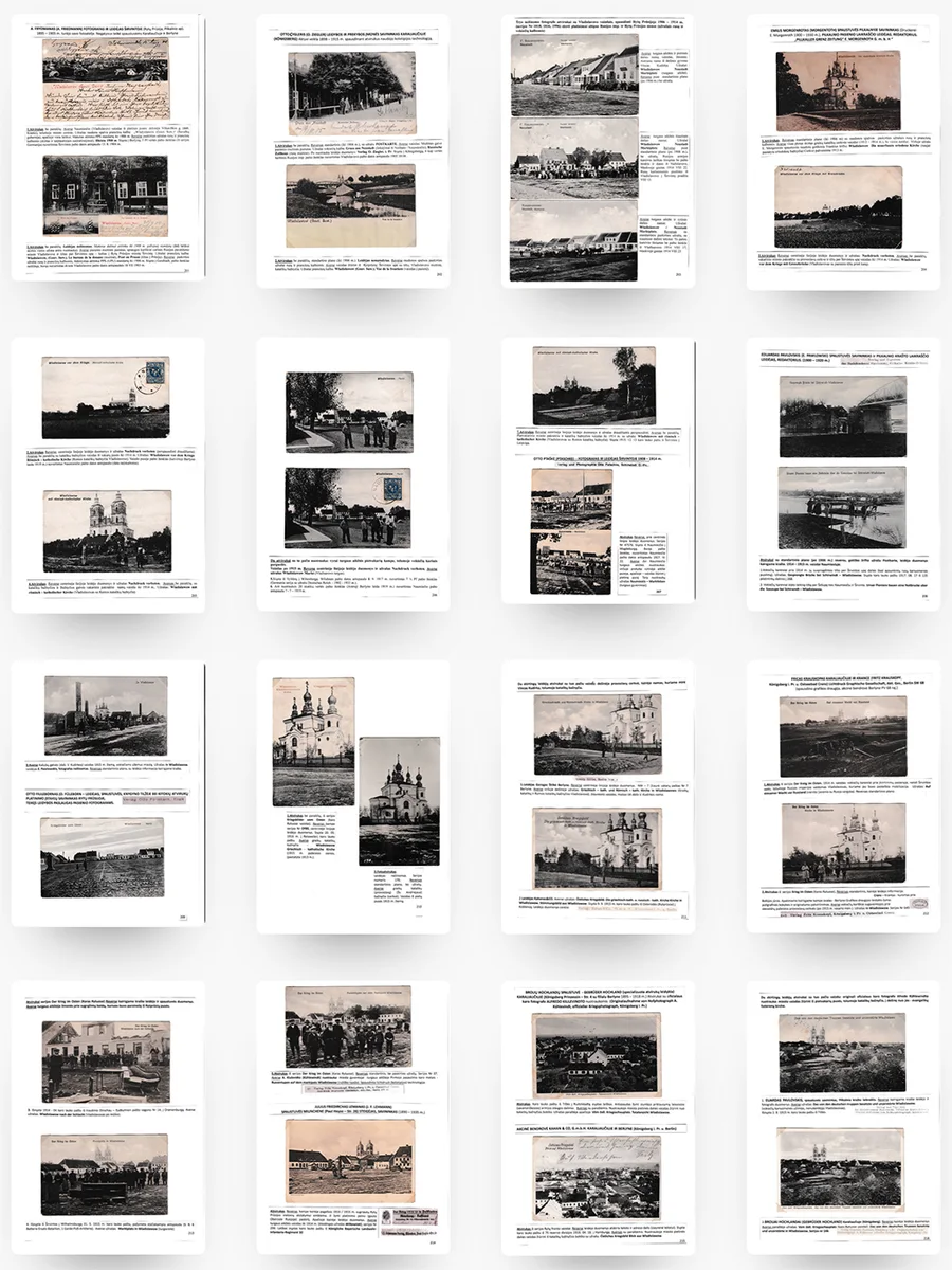 Title image for Publishers of Postcards Featuring Images of Kudirkos Naumiestis (Vladislavov) and Širvinta, 1900–1942