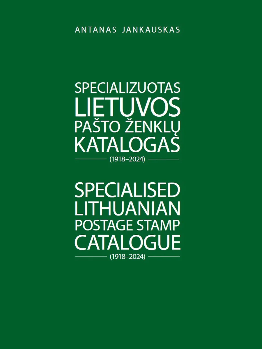Specialised Lithuanian Postage Stamps Catalogue (1918-2024) cover